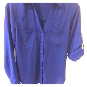 Button down soft blouse